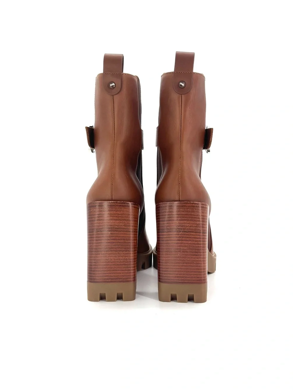 Christian Louboutin CL Chelsea Lug Sole Platform Ankle Boots 40